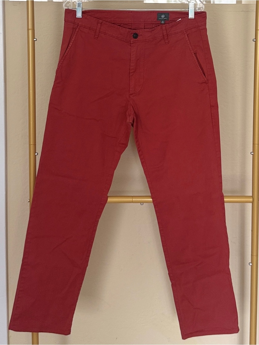 Men's Size 34x32 AG Adriano Goldschmied Chino Pants (Hemmed to 29.5)